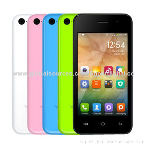 4-inch 3G Smartphones, Android 4.2.2 OS/MTK6572 Dual-core, Support Dual-SIM and StandbyNew